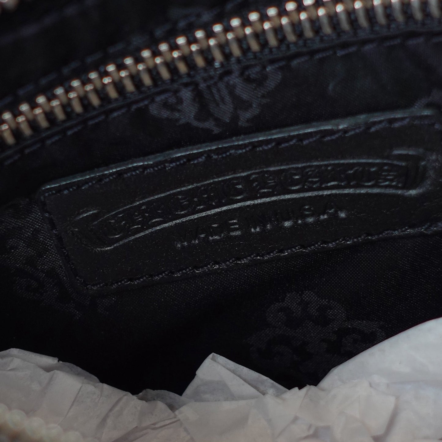 Chrome Hearts Patent Leather Purse in Pink