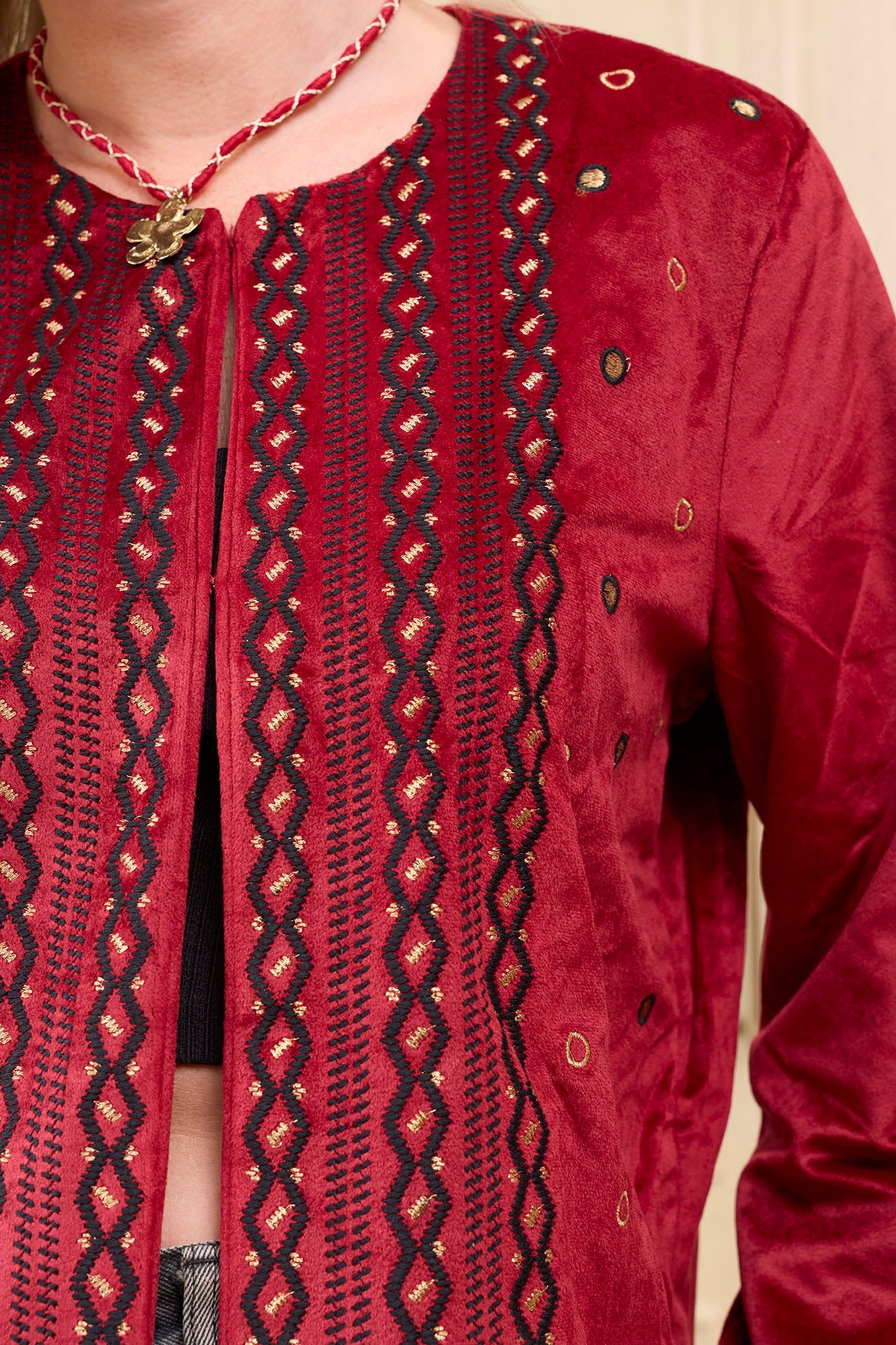 Giovanna Embroidered Dinner Jacket