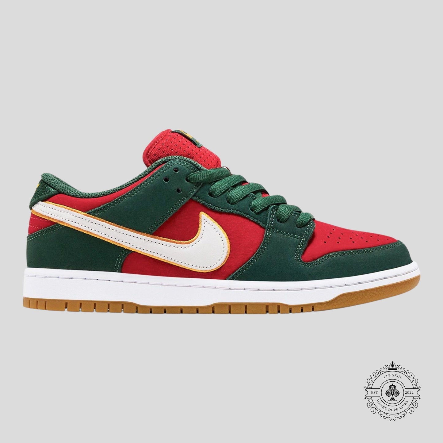 Nike SB Dunk Low Pro PRM Seattle Supersonics
