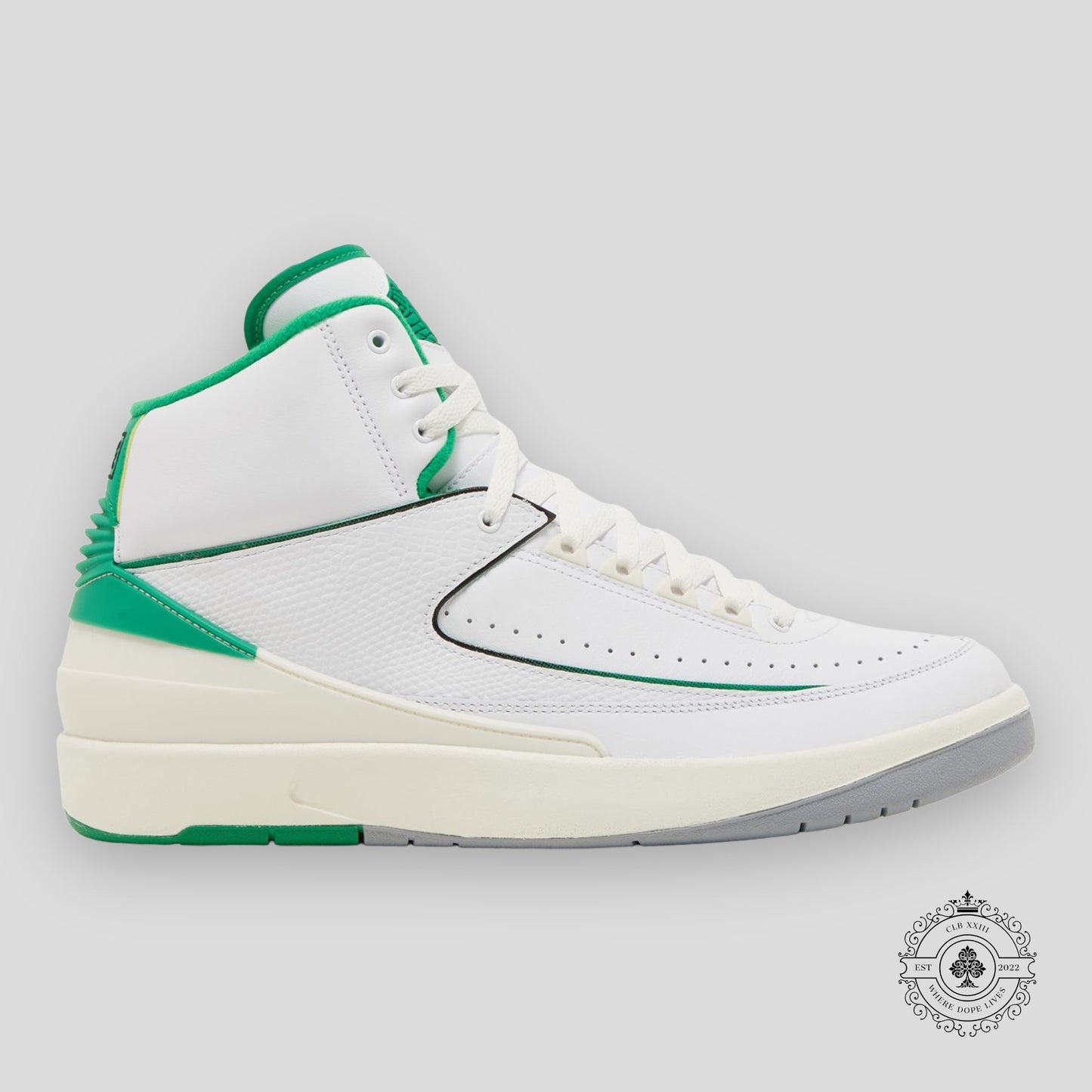 Air Jordan 2 Retro Lucky Green