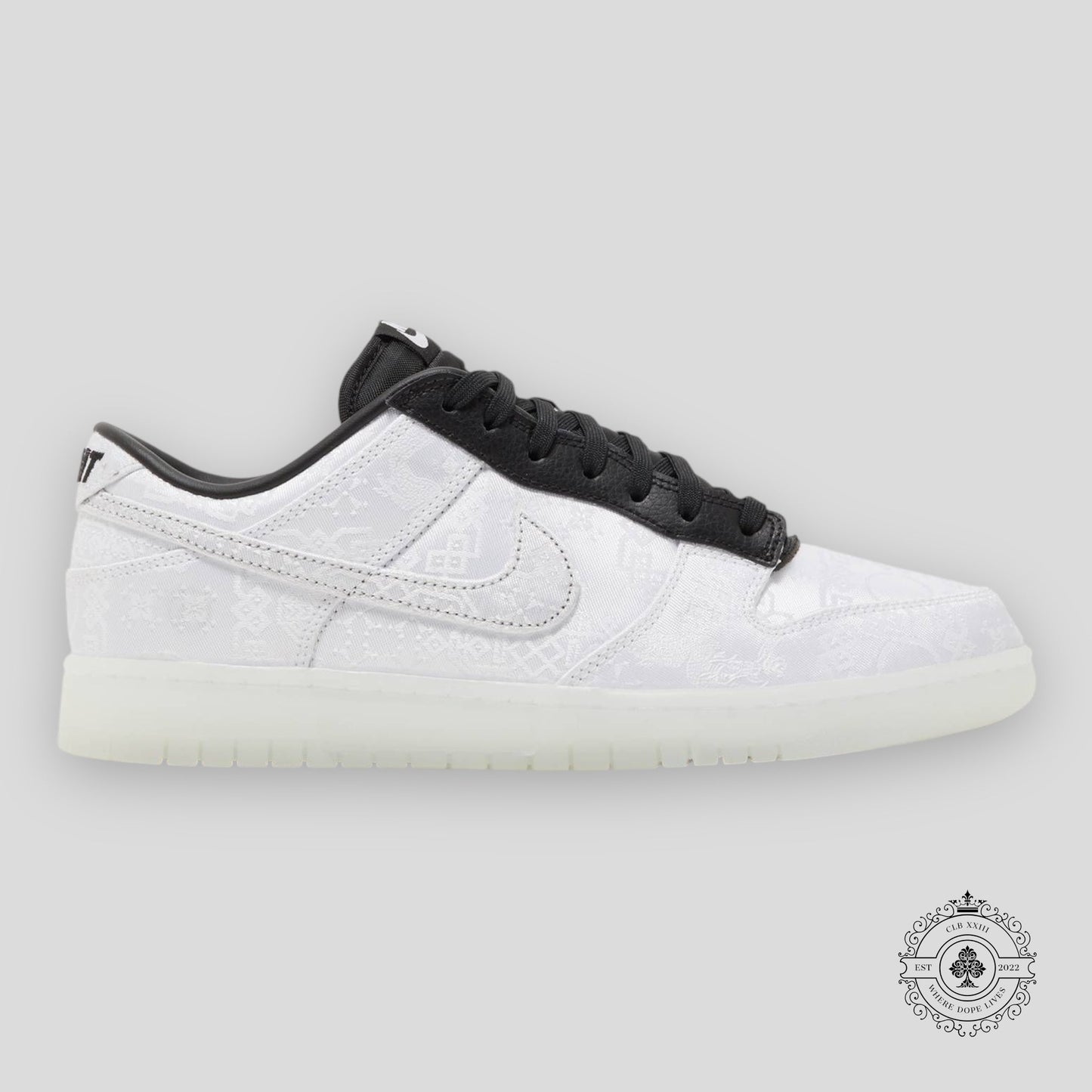 Nike Dunk Low CLOT Fragment White