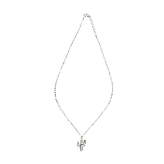 Amazing Saguaro Cactus Pendant Necklace