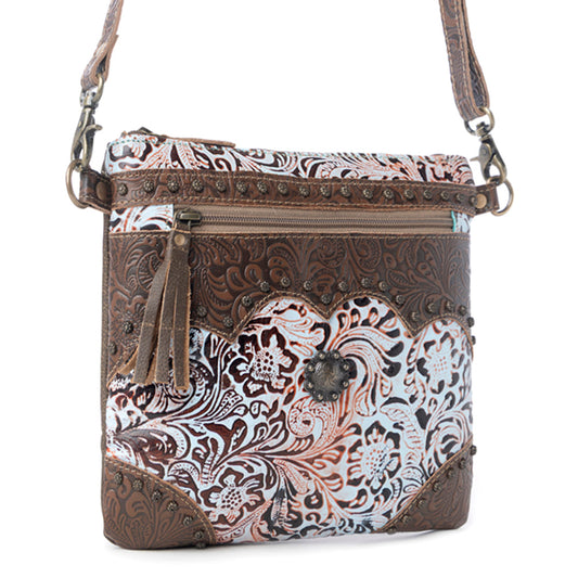 Azure Aesthetic Leather & Hairon Bag