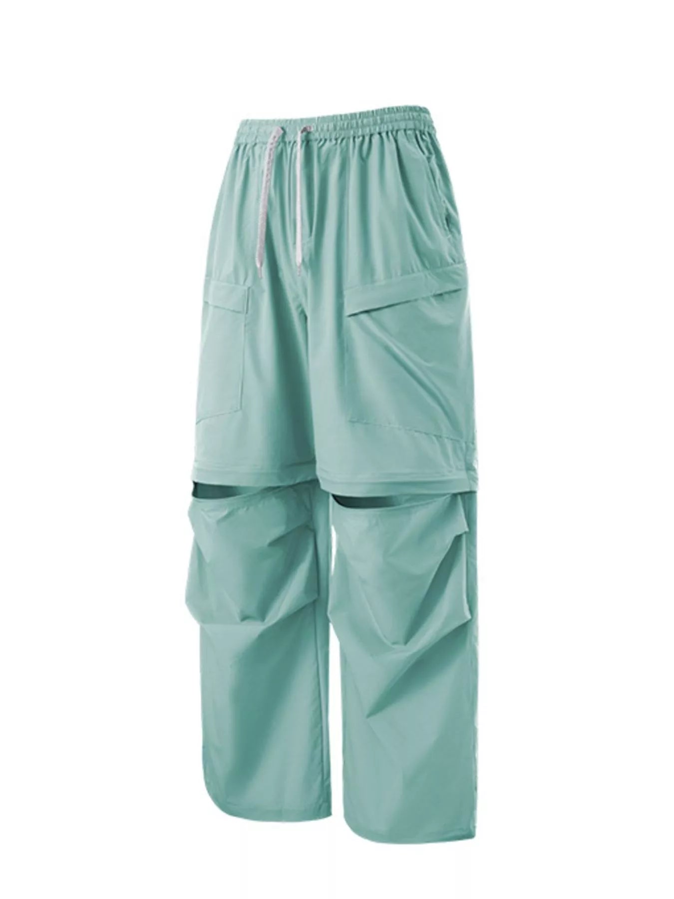 Men's Cargo Pants with Drawstring Waist
