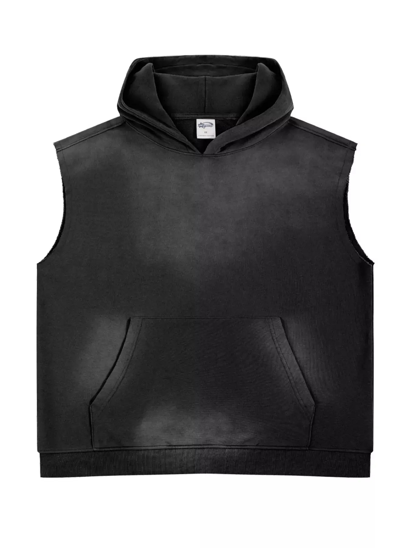 Men's Casual Kangaroo Pocket Hooded Tank
