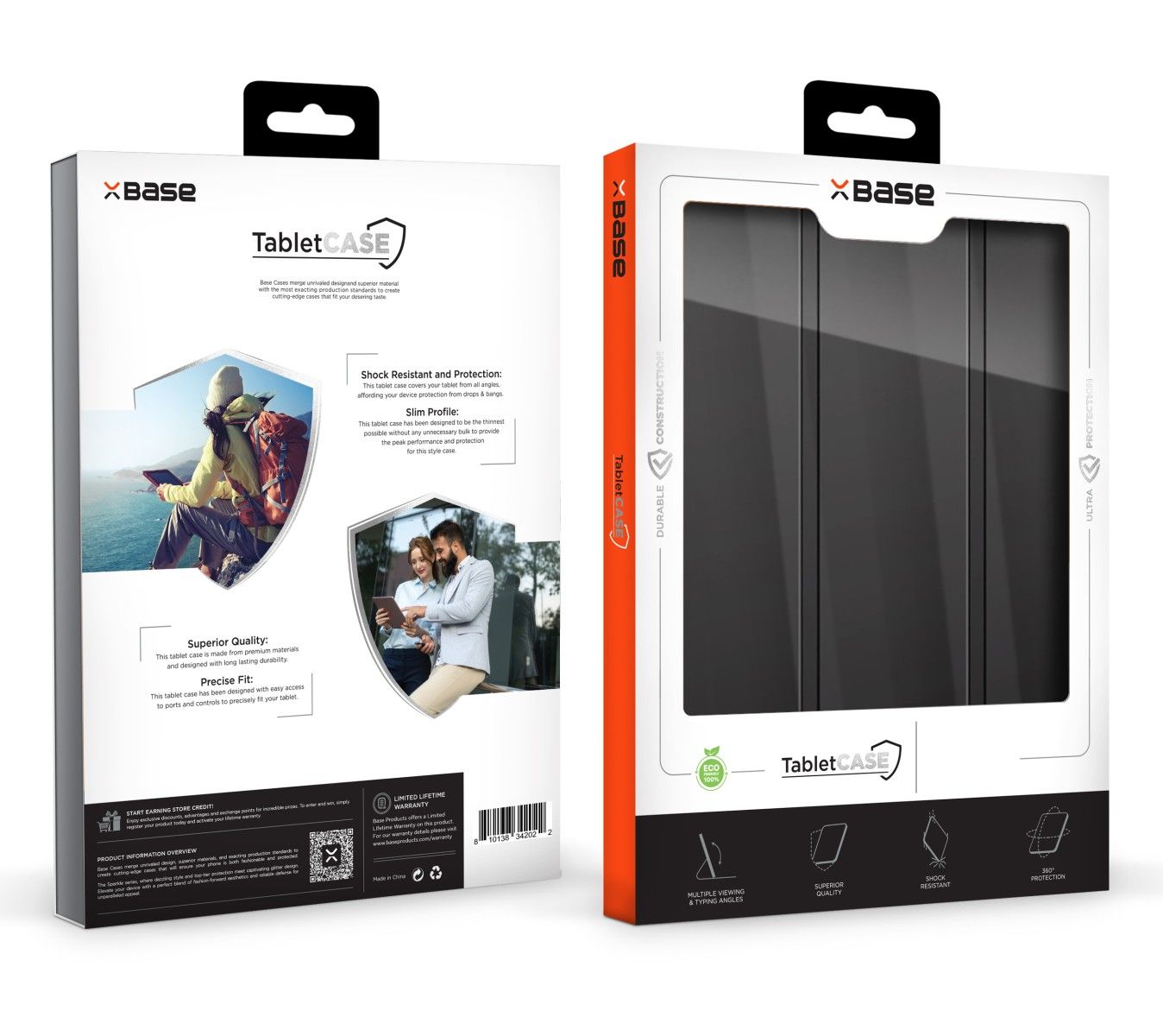 Folio Case Hard Back Stand compatible for iPad 10.2 (7/8/9 Gen)