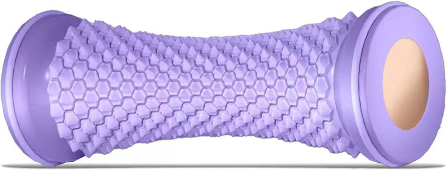 Foot Massage Roller Manual Trainer for Relieve Plantar Fasciitis Heel & Foot Arch Pain and Deep Tissue Massage Multi-Functional Feet Massages Trigger Point Therapy Reflexology Tool