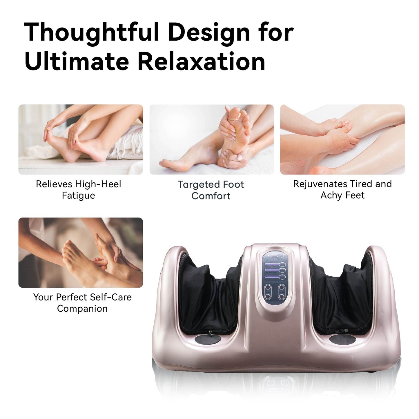 Premium Foot Massager with Remote Control – Deep Kneading and Rolling Massage for Feet, Ankles, Calves, and Legs – Pain Relief & Circulation Boost, Perfect Gift for Men, Women, Parents