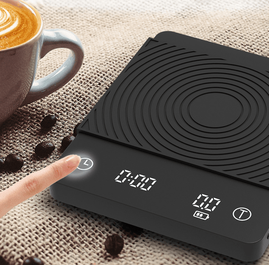Precision Coffee Scale with Timer - Multifunctional Electronic Weight Scale for Home Brewing