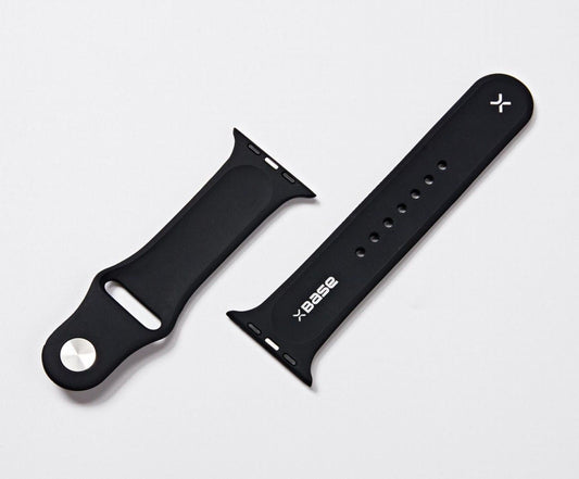 White Silicone Watch Band Made for Apple Watch - Large (42/44/45/49mm)
