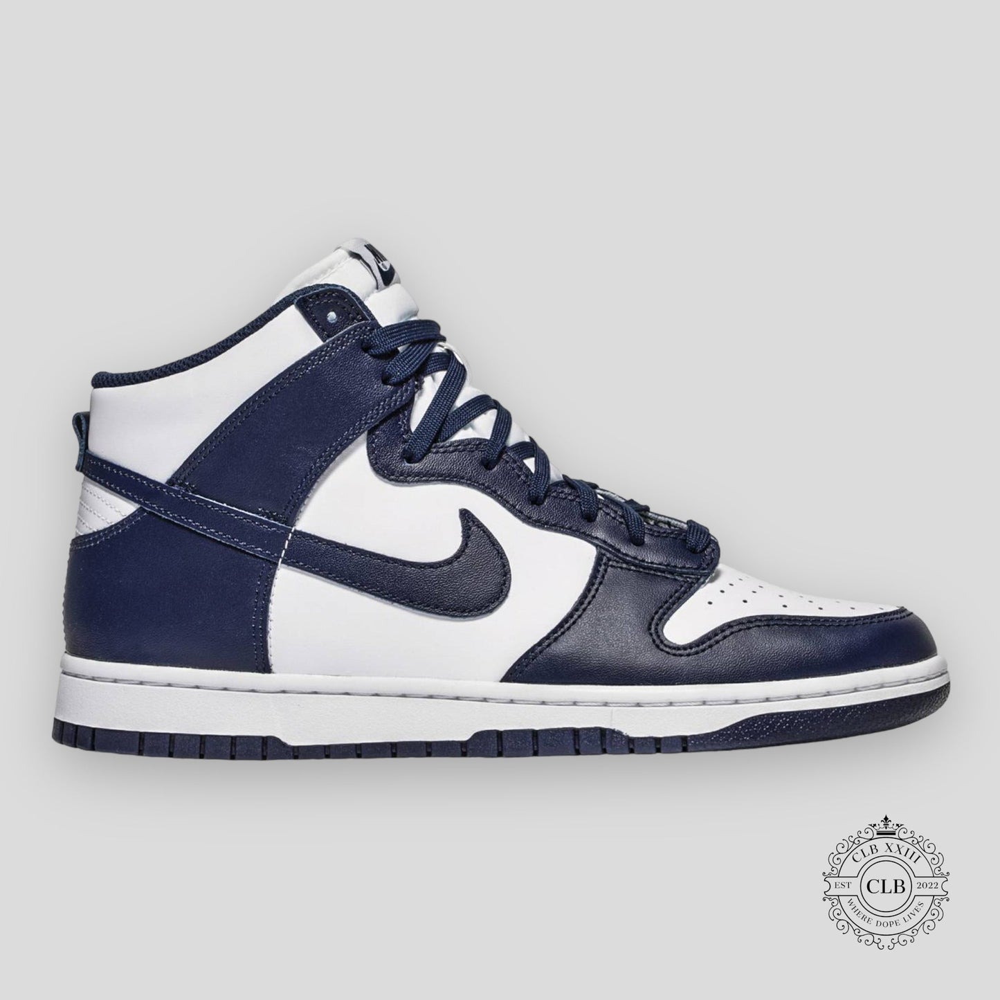 NIKE DUNK HIGH "CHAMPIONSHIP NAVY"
