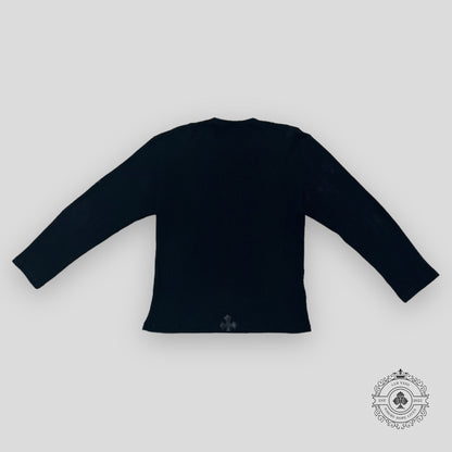 Chrome Hearts Thermal Long Sleeve Shirt in Black