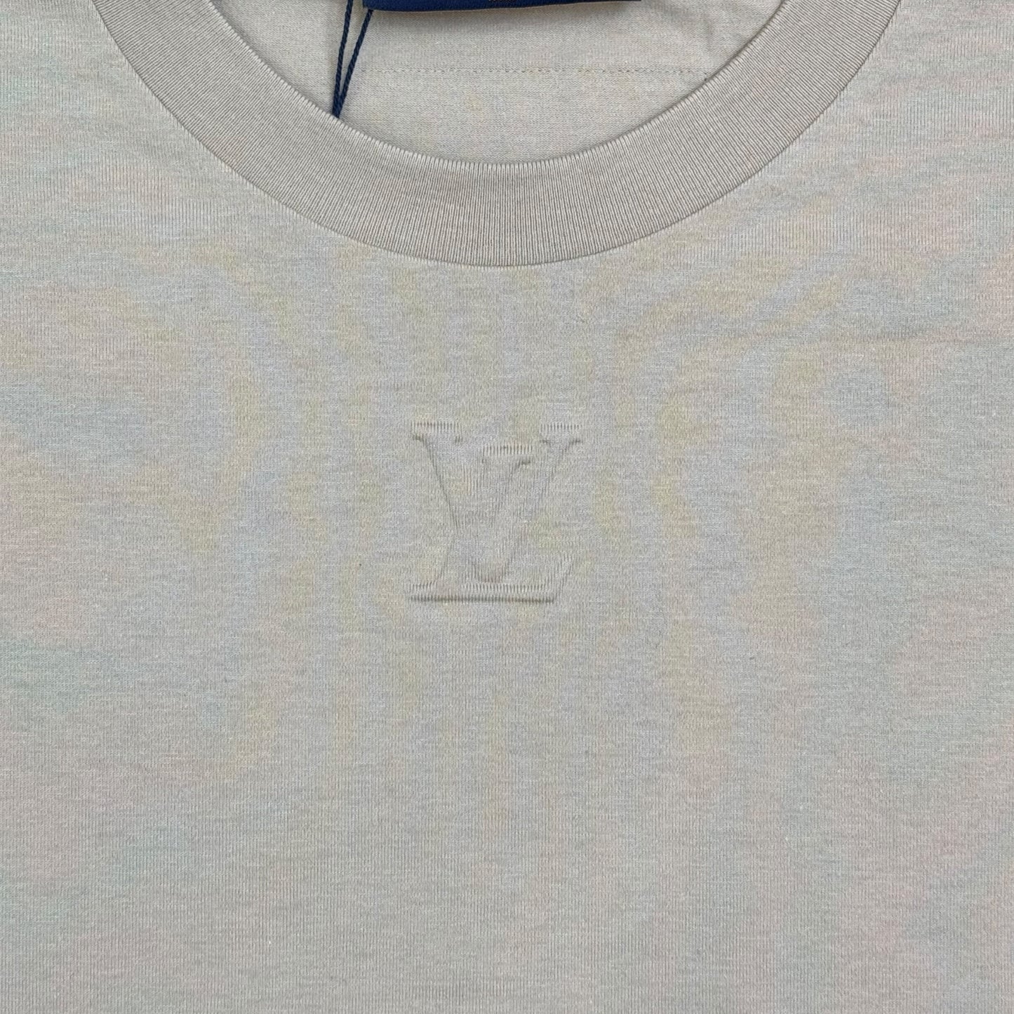 Louis Vuitton Embossed T-Shirt in Ivory