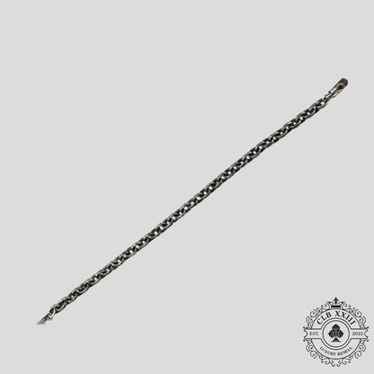 Chrome Hearts Paper Chain Bracelet in Silver