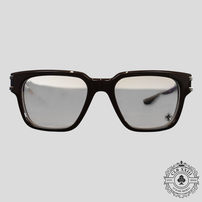 Chrome Hearts Bulge Glasses in Brown/Gold