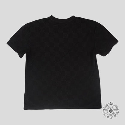 Louis Vuitton Damier French Terry Tee in Black