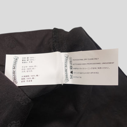 Chrome Hearts 13 Cross Patch Carpenter Shorts in Black