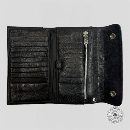 Chrome Hearts Cross Patch Wave Wallet