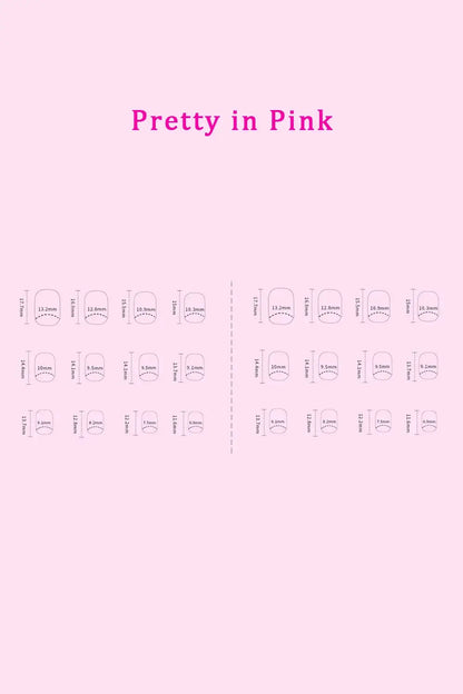 SO PINK BEAUTY Press On Nails 2 Packs