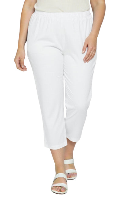 Women’s Lightweight Stretch Denim Capri Pants – Comfortable Everyday Fit