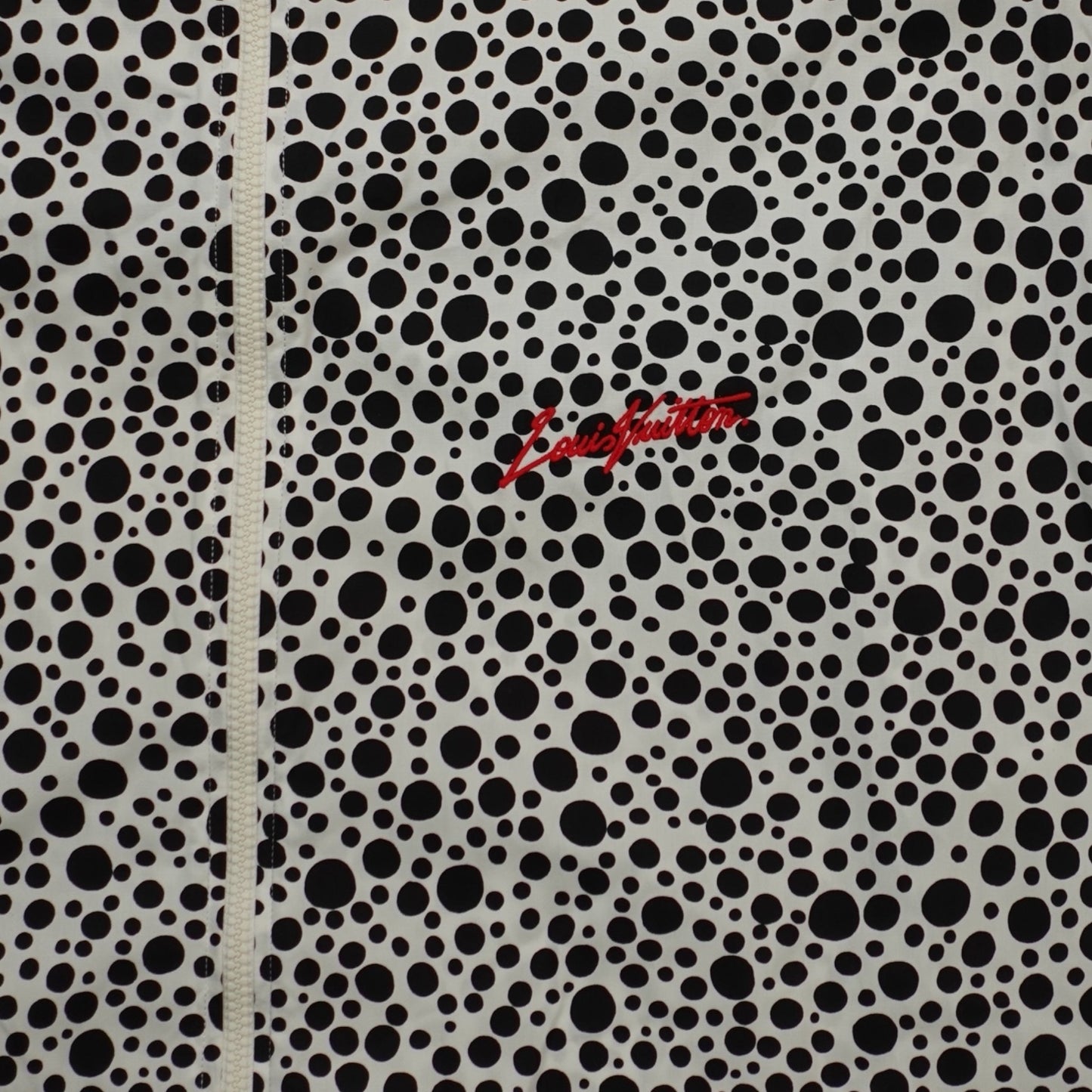 Louis Vuitton Infinity Dots Zipped Shirt in White