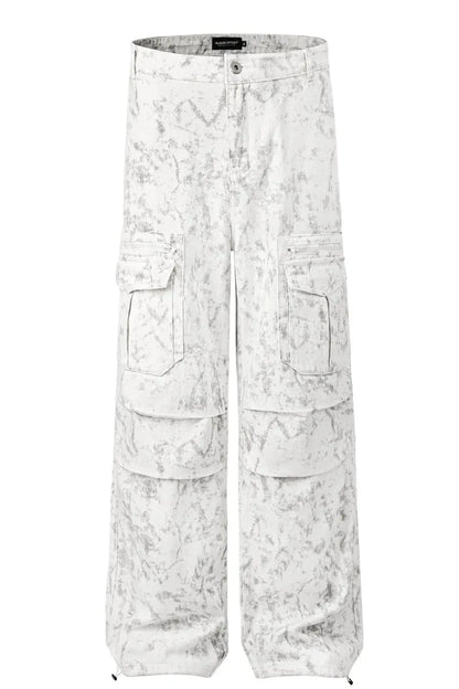 Men's Wide Leg Cargo Pants
