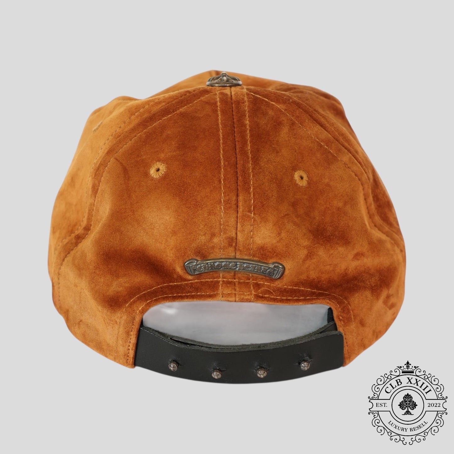 Chrome Hearts Suede Vine Dagger Hat in Brown