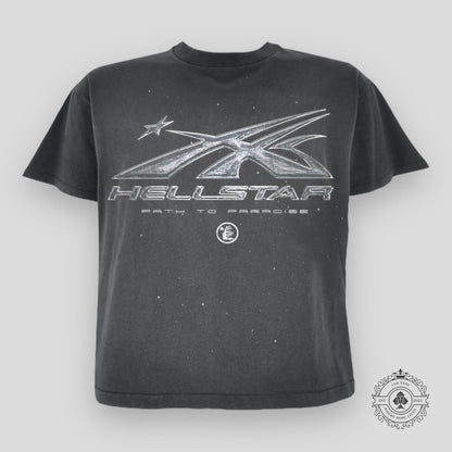 Hellstar Chrome Logo T-Shirt in Black