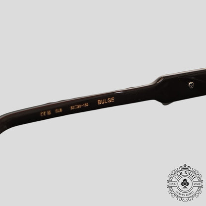 Chrome Hearts Bulge Glasses in Brown/Gold