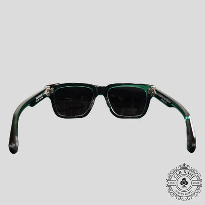 Chrome Hearts Box Officer Sunglasses in Marine