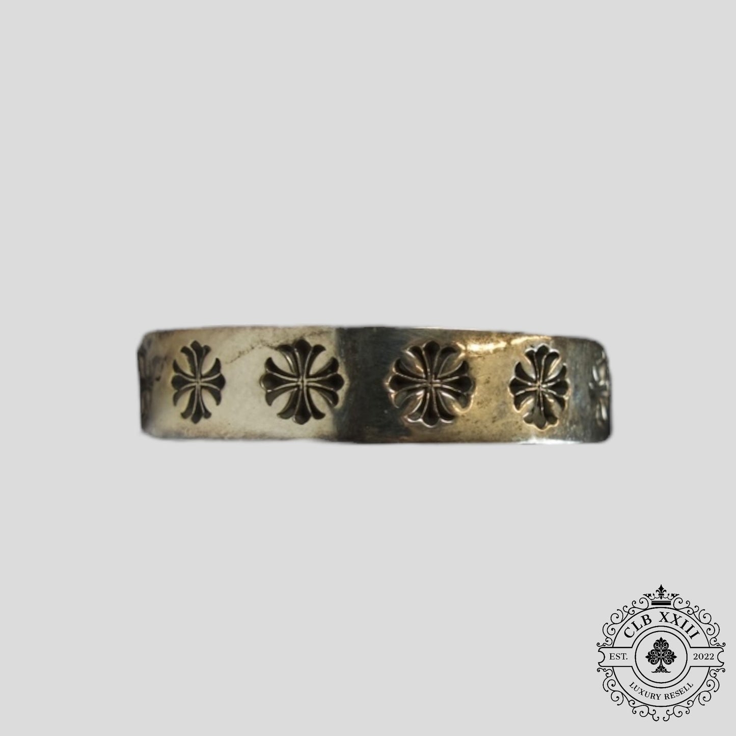 Chrome Hearts CH Forever Ring in Silver