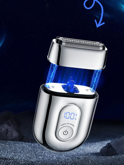 Portable Mini Shaver with LED Display