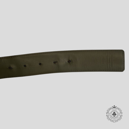 Louis Vuitton Initials Belt in Black
