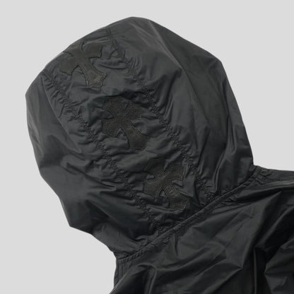 Chrome Hearts Nylon Windbreaker in Black