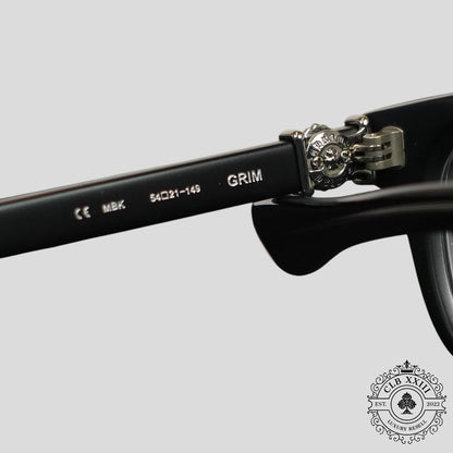 Chrome Hearts Grim Glasses in Matte Black
