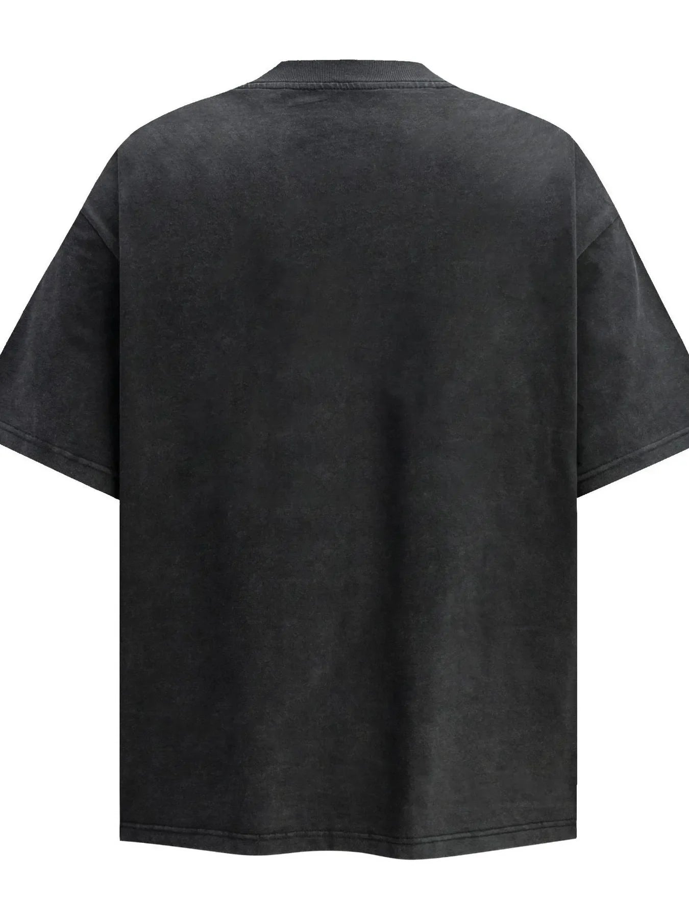 Men's Letter Round Neck Short Sleeve T-Shirt