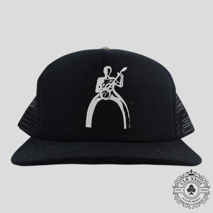 Chrome Hearts Sex Pistols Trucker Hat in Black