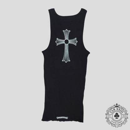 Chrome Hearts Cross Tank Top in Black
