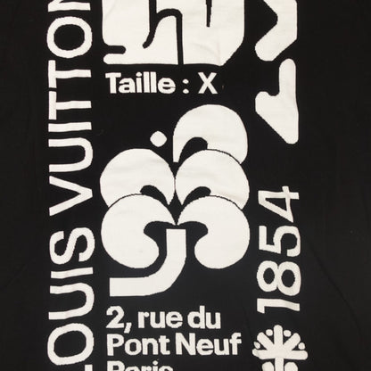 Louis Vuitton Intarsia Graphic Tee in Black