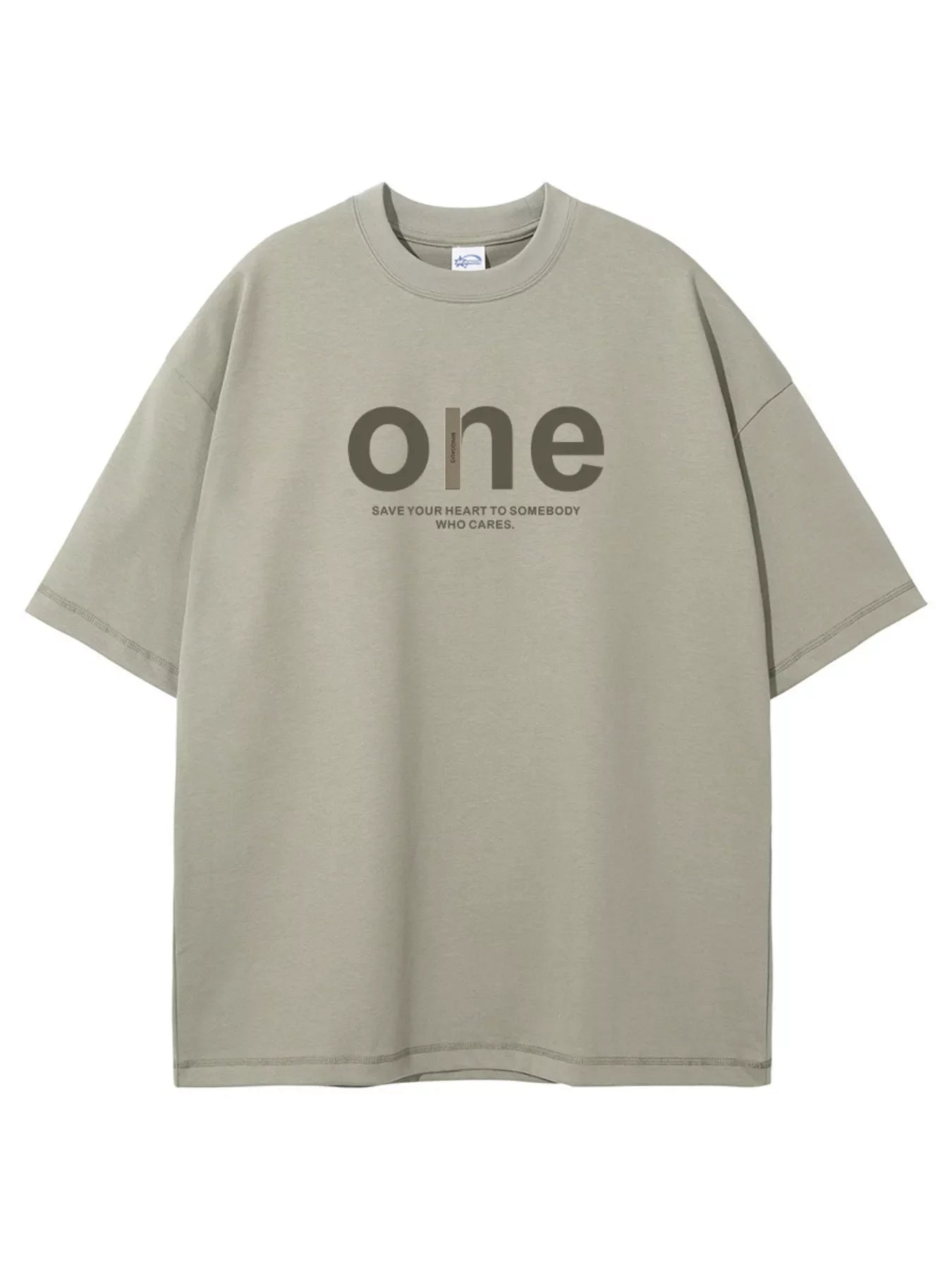 Men's Full Size Casual Letter Graphic Short Sleeve T-Shirt Plus Size