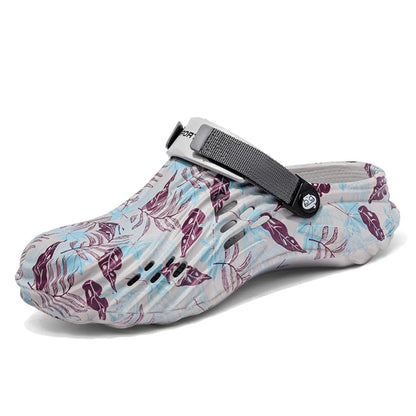 Men's Floral Pattern Comfort Breathable Sandals