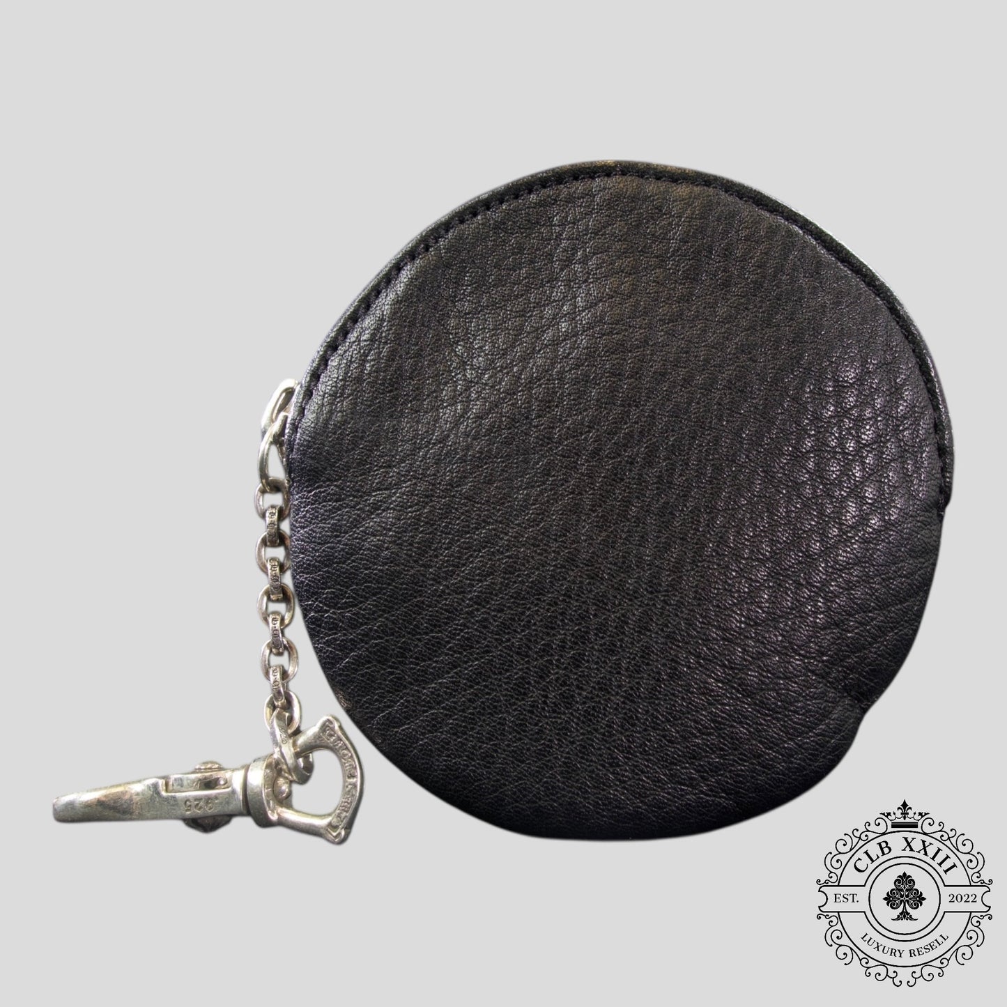 Chrome Hearts Cross Patch Coin Purse in Black