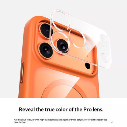 Magnetic Shockproof Semi-Transparent Phone Case