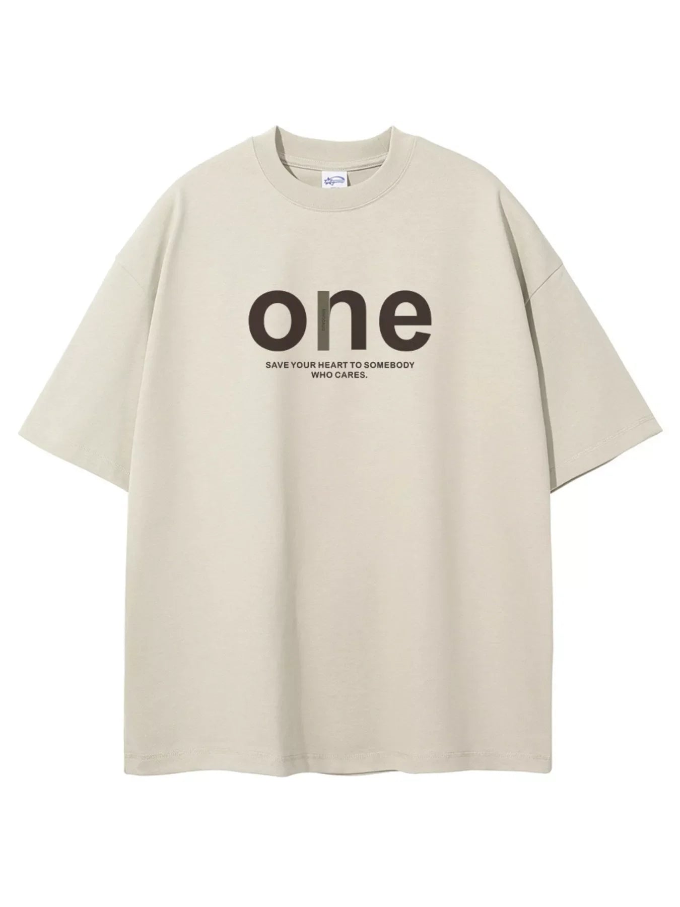 Men's Full Size Casual Letter Graphic Short Sleeve T-Shirt Plus Size