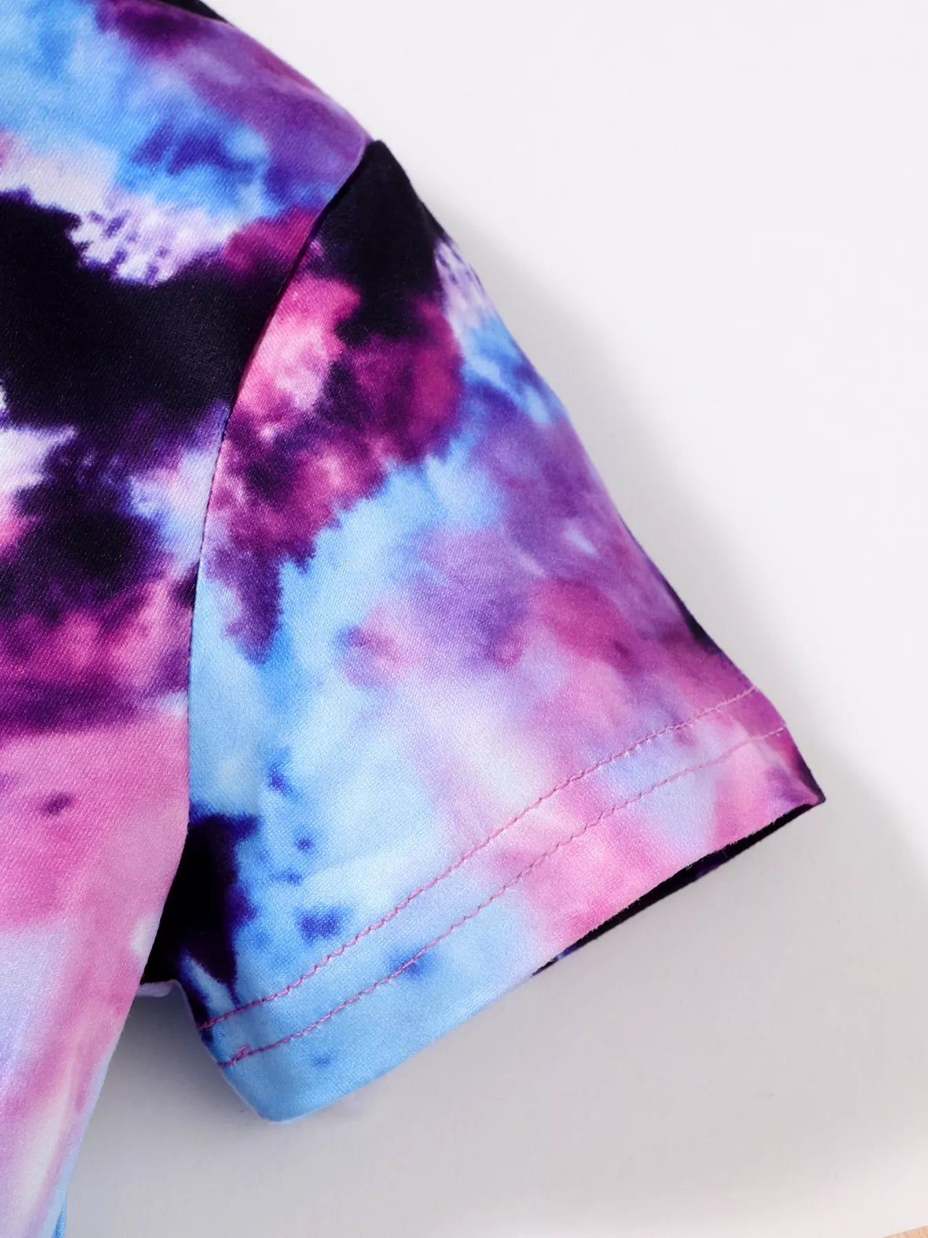 Children's Tie-Dye Print Two-Piece Set