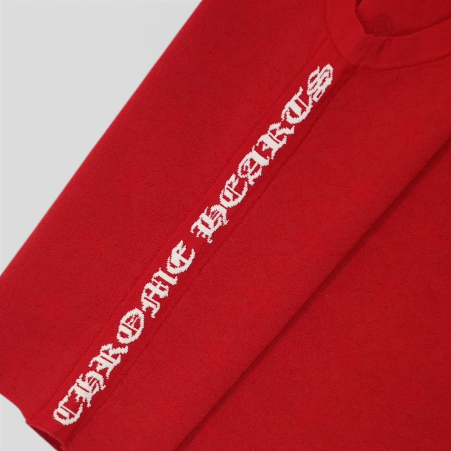 Chrome Hearts Plus Jacquard Sleeveless Shirt in Red