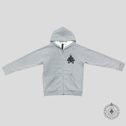 Chrome Hearts Paper Jam Zip Up Hoodie