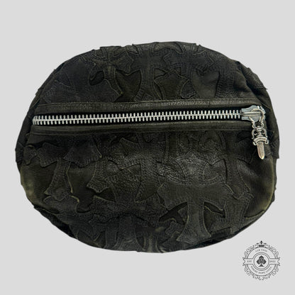 Chrome Hearts Leather Cross Patch Duffle Bag
