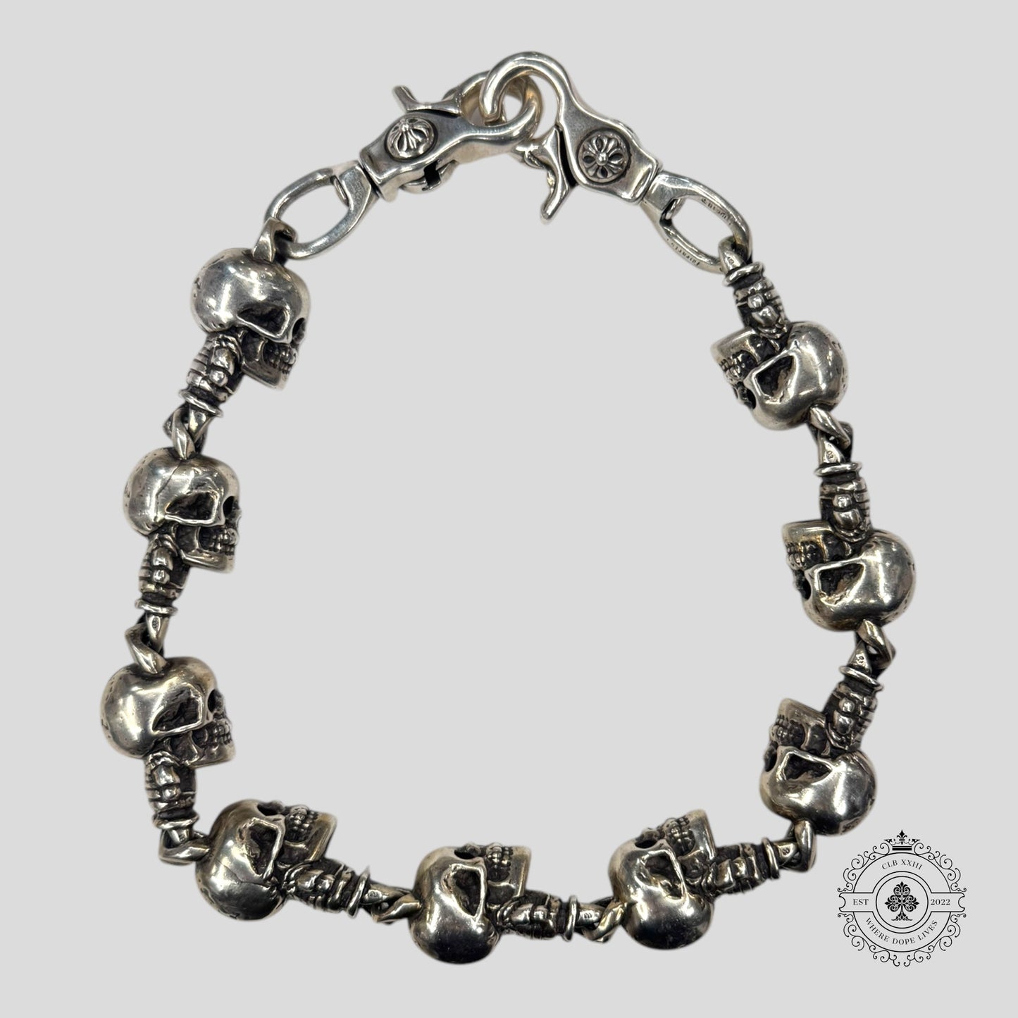 Chrome Hearts Foti Skull Wallet Chain