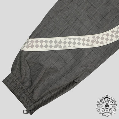 Louis Vuitton Wool Track Pants in Grey